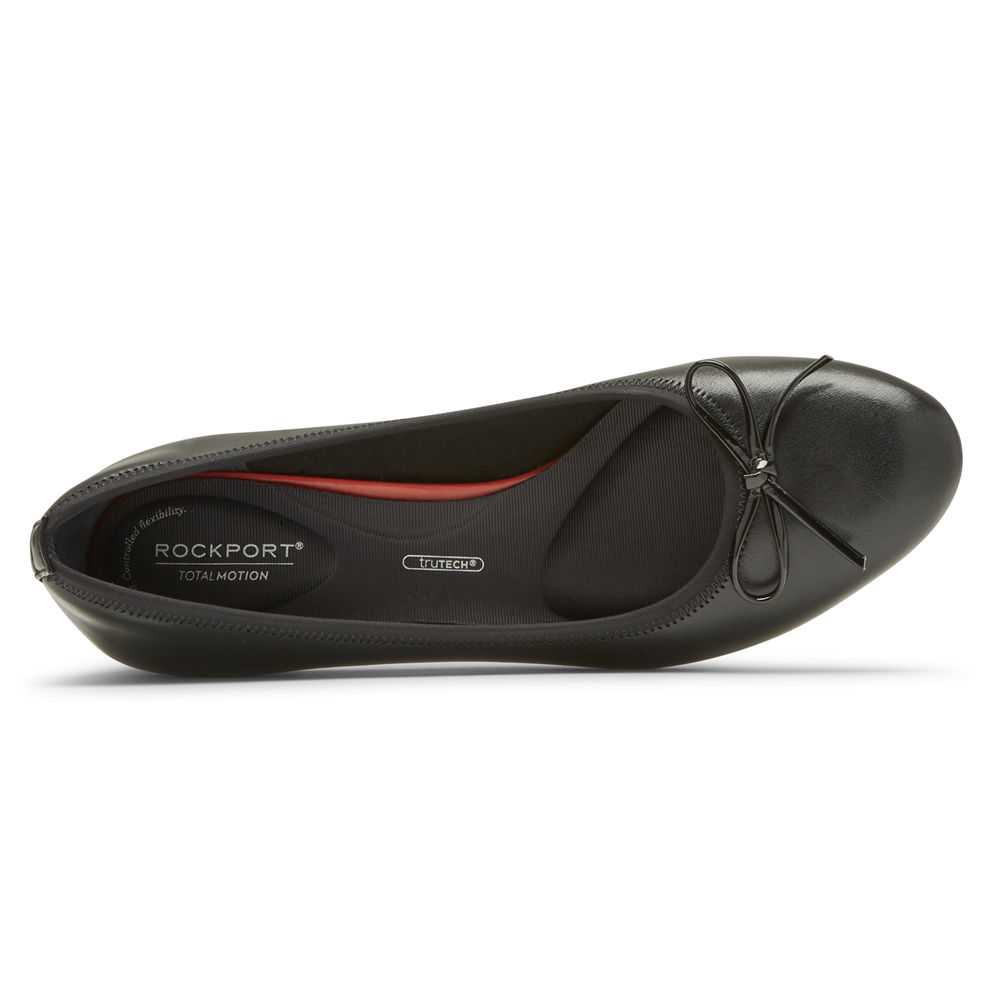 Scarpins Rockport Mulher Pretas - Total Motion Sydney Bow - 30785FOIH